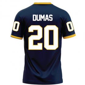 Chavaris Dumas #20 Navy Elite Football Jersey - Authentic Murray State Racers football jersey Chavaris Dumas #20 Navy Elite Football Jersey - Authentic Murray State Racers football jersey
