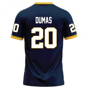 Chavaris Dumas #20 Navy Limited Football Jersey - Vintage 2000s Racers throwback jersey Chavaris Dumas #20 Navy Limited Football Jersey - Vintage 2000s Racers throwback jersey