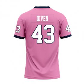 Connor Diven #43 Pink Replica Football Jersey - Group discount Racers jerseys Connor Diven #43 Pink Replica Football Jersey - Group discount Racers jerseys