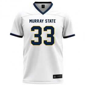 Racers Christmas jersey gift bundle - Tyrell Campbell #33 White Football Jersey Racers Christmas jersey gift bundle - Tyrell Campbell #33 White Football Jersey