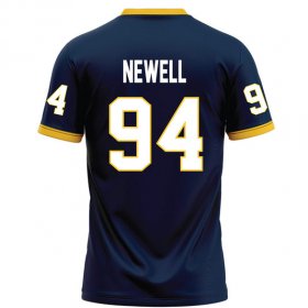 Trevor Newell #94 Navy Limited Football Jersey - Fraternity Racers jersey with Greek letters Trevor Newell #94 Navy Limited Football Jersey - Fraternity Racers jersey with Greek letters