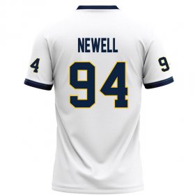 Trevor Newell #94 White Limited Football Jersey - Group discount Racers jerseys Trevor Newell #94 White Limited Football Jersey - Group discount Racers jerseys