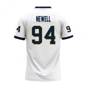 Trevor Newell #94 White Replica Football Jersey - Racers jersey gift for dad Trevor Newell #94 White Replica Football Jersey - Racers jersey gift for dad