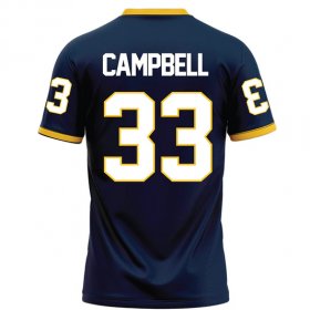 Tyrell Campbell #33 Navy Elite Football Jersey - Graduation custom Racers jersey Tyrell Campbell #33 Navy Elite Football Jersey - Graduation custom Racers jersey